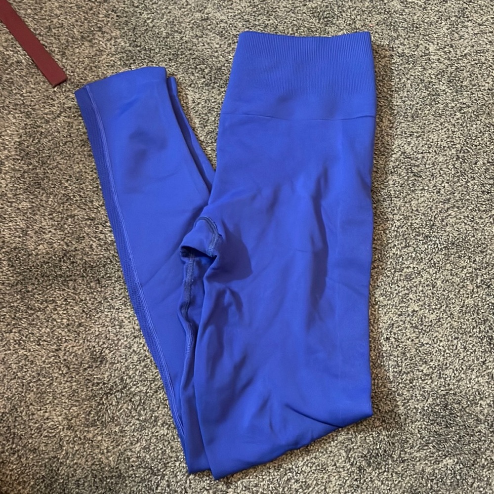 lululemon Keep The Heat Leggings— Cobalt Blue
